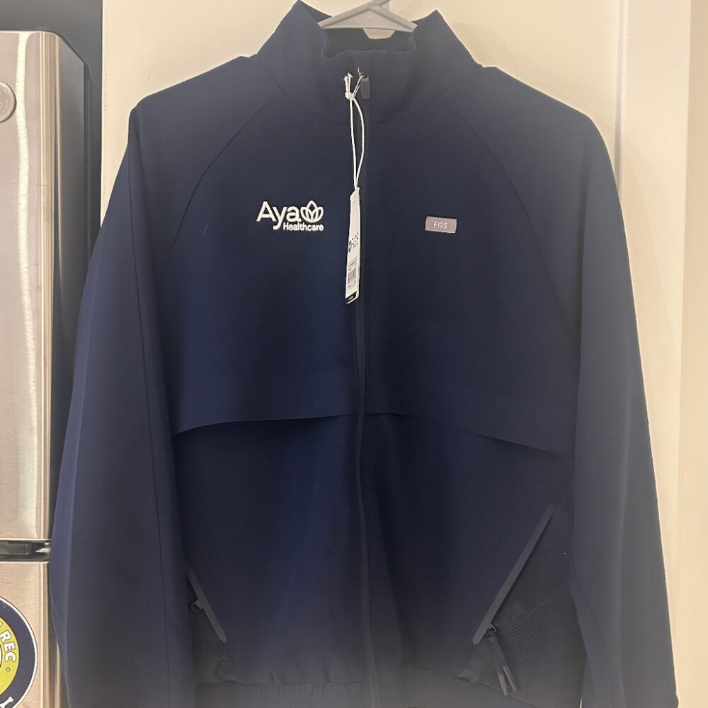 Figs Sydney Scrub Jacket